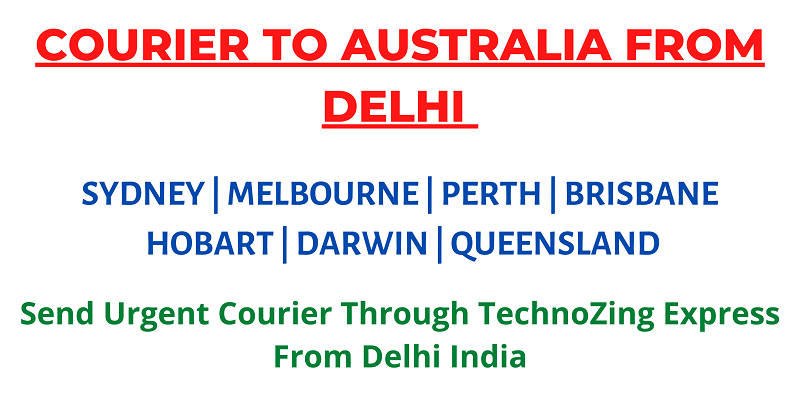 Courier To Australia From Delhi India