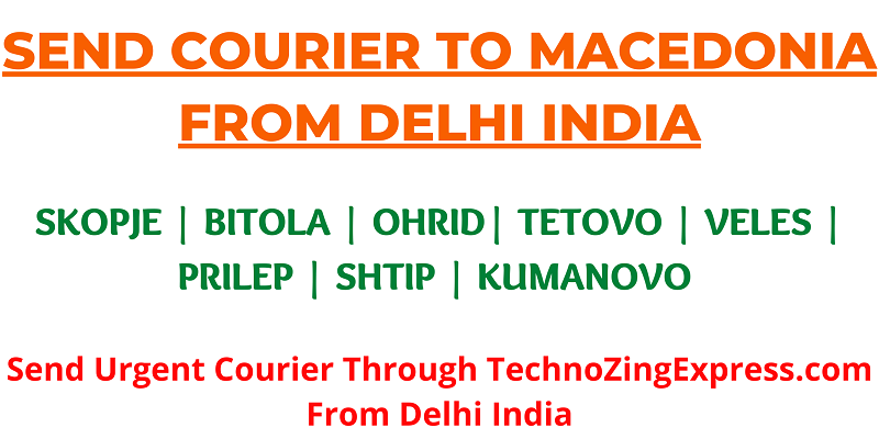 Courier To Macedonia