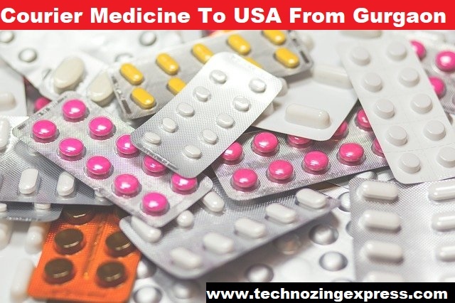 Medicine Courier From Gurgaon To USA